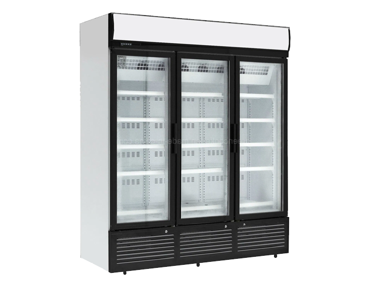 Geladeiras com display (porta de vidro)