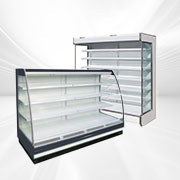 Refrigeradores de cortina de ar